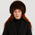 Sable Fur Cossack Hat – Espresso Brown | Pellusso
