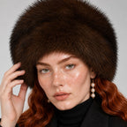 Sable Fur Cossack Hat – Espresso Brown | Pellusso